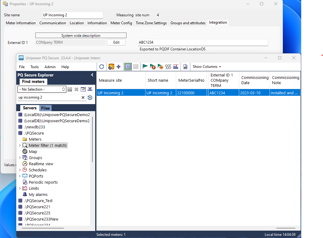 New features for measuring site management